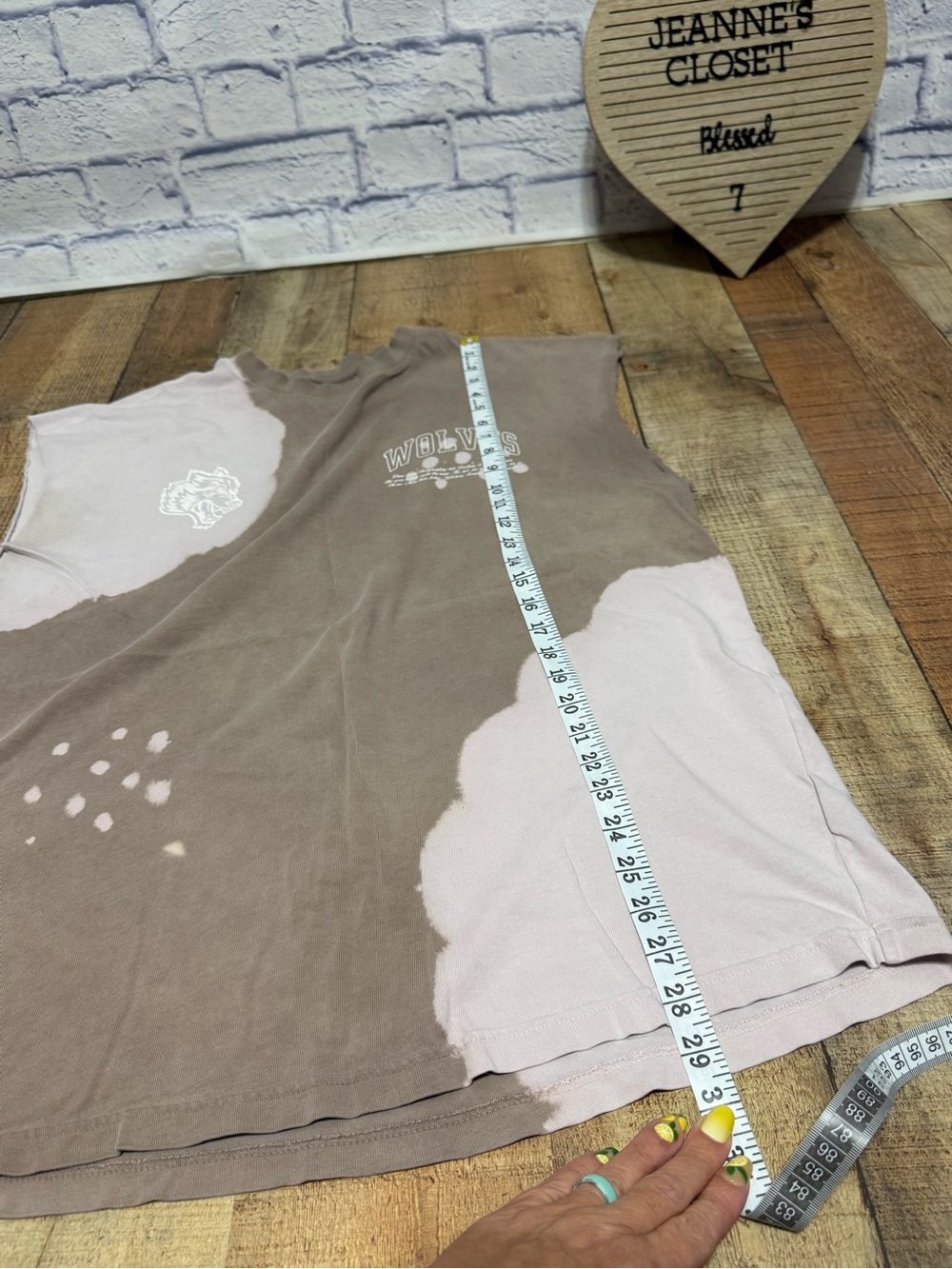 Darc sport  wolves oversized t shirt with flaws XL - Picture 8 of 9
